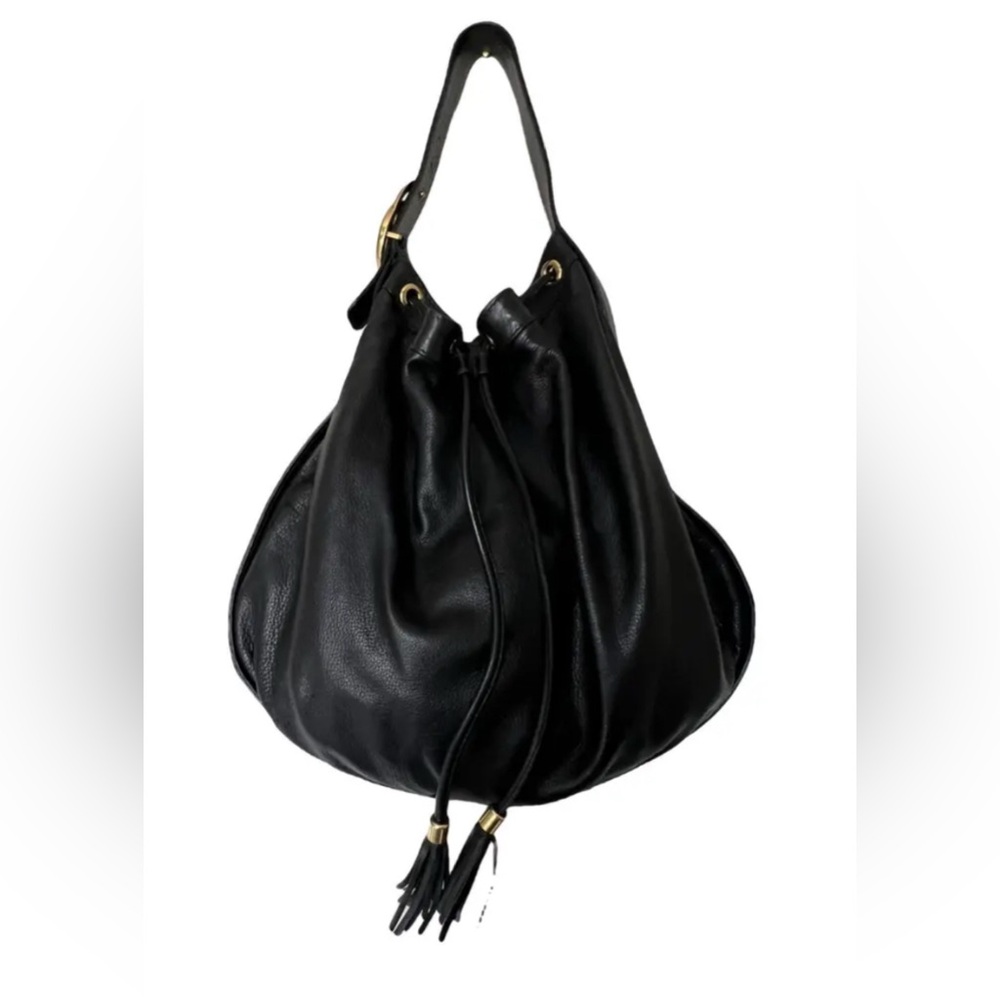 GUCCI Leather Hobo Bag